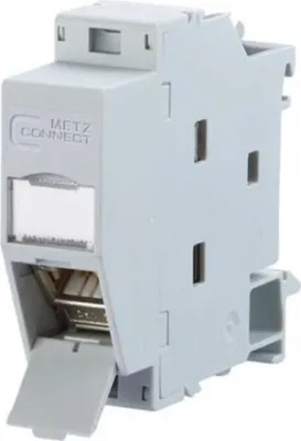 Zdjęcie produktu dla METZ CONNECT 130B117003-E Gniazdo RJ-45 szare (130B117003-E-90)