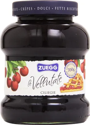 Produktbild von 6x Zuegg Ciliegie Marmelade Kirschen Konfitüre Brotaufstriche Italien 700 g
