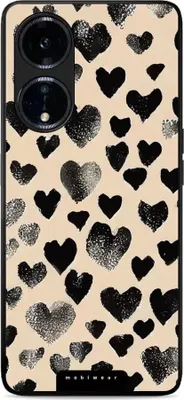 Produktbild von Handyhülle für Oppo A98 5G, Mobiwear Glossy Case, Beige Liebe