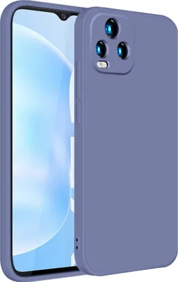 Image de Etui pour VIVO S7 Etui en silicone liquide souple, antichoc en caoutchouc Gris
