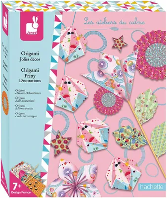 Image de Janod Kit de décoration Origami - Loisirs créatifs pour enfants