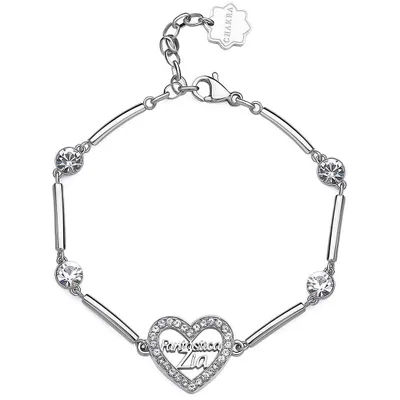 Produktbild von Frauen Chakra BHKB164 Tante Stahlarmband