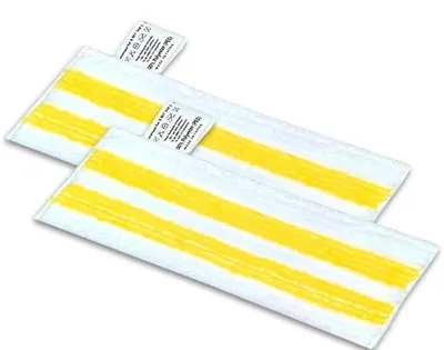 Zdjęcie produktu dla 2 sztuki ściereczek do odkurzaczy parowych Kärcher EasyFix SC 1, SC 2, SC 3, SC 4, SC 5 – ściereczki z mikrofibry – akcesoria do odkurzaczy parowych – odkurzacze parowe – odkurzacze parowe – odkurzacze do dywanów – do wszystkich rodzajów podłóg