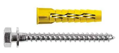 Immagine prodotto di TASSELLO CON VITE TE E BORDO 'RX07' Ø 10x60 mm - vite 6x70 mm