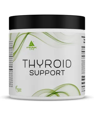 Produktbild von Thyroid Support - 120 Kapseln l Schilddrüse l Tyrosin l Olivenblatt Extrakt l Schisandra l Energie l Stoffwechsel l vegan