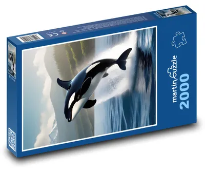 Obrázok produktu pre martinpuzzle - Puzzle 2000 - Velryba vyskakujúca z mora