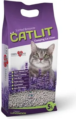 Obrázok produktu pre Catlit podstielka pre mačky s levanduľou 5l/4kg