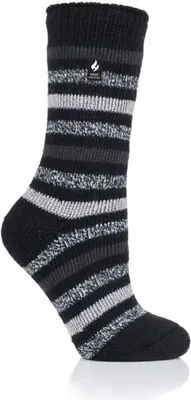 Produktbild von Heat Holders BSLHH468G1BLK Dámske termo ponožky Rosebud black 37-42