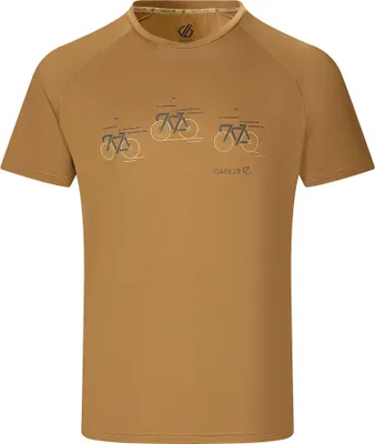 Produktbild von Dare 2B - "Tech II" T-Shirt für Herren RG12487 (S) (Kurkuma-Gelb)