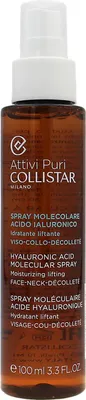 Obrázok produktu pre Collistar Hyaluronic Acid Molecular Spray, Ženy, 100 ml, Tekuté, Univerzálna pleť, Hydratačné, Osviežujúce, Sprej