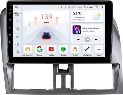 Produktbild von Autoradio mit Bluetooth und CarPlay für Volvo XC60 (2008–2017) – Kompatibel mit Apple und Android – Stereoanlage – Navigationssystem – 4 GB RAM, 32 GB interner Speicher