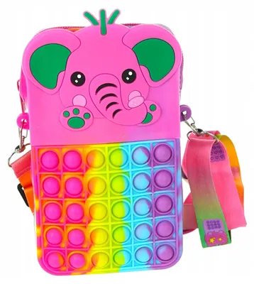 Produktbild von Pop It Sensorische Antistress Tasche Fidget Spielzeug 17cm
