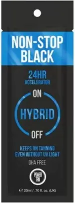 Image de Power Tan Non-Stop Black Hybrid Accelerator 20 ml