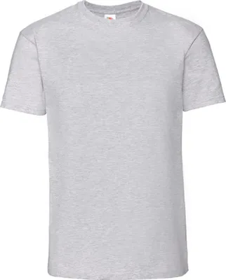 Produktbild von Fruit of the Loom - "Iconic Premium" T-Shirt für Herren BC5183 (L) (Grau meliert)