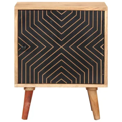 Immagine prodotto di Comodino 40x30x50 cm in legno massiccio di acacia