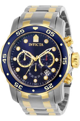 Immagine prodotto di Invicta Pro Diver - SCUBA 0077 Orologio da Uomo - Movimento al Quarzo - Acciaio Inossidabile con Quadrante Blu - 48 mm