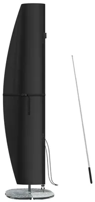 Productafbeelding van Beschermhoes Weerbestendig - Parasolhoes Zweefparasol - Telescoopstang - Waterdicht - Anti-UV - 280 x 40/81/50 cm