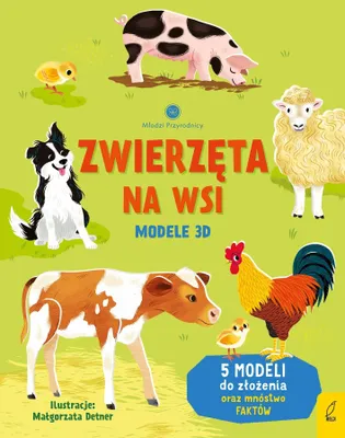 Productafbeelding van Zwierzęta na wsi. Modele 3D. Młodzi przyrodnicy