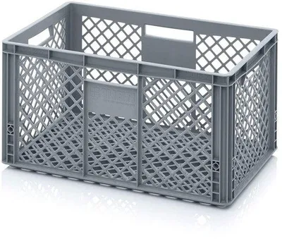 Produktbild von Eurocontainer Openwerk – 60 x 40 x 32 cm – Grau