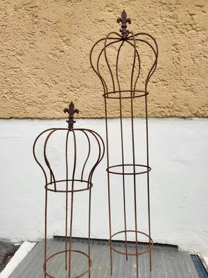 Produktbild von Edelrost Rankturm Krone Rankturm Krone - h = 80 cm