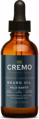 Image de CREMO - Huile de renouvellement de barbe PALO SANTO 30 ml