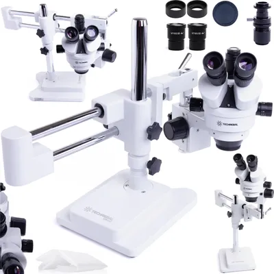 Obrázek produktu pro TECHREBAL 10HW Trinokulární stereomikroskop, bílý