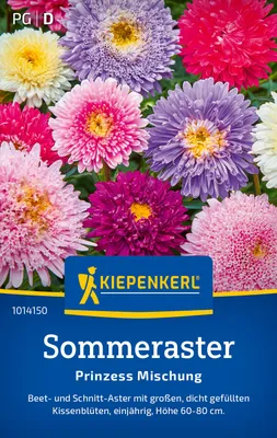 Produktbild von Kiepenkerl Sommerastersamen Prinzess 70 Pflanzen
