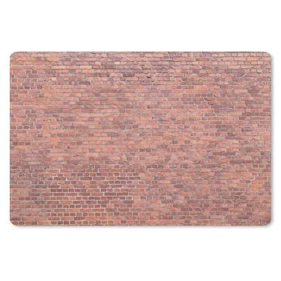 Produktbild von MuchoWow® Mauspad Mousepad Backstein - Rot - Wand 27x18 cm - Mousepads - Maus Mat - Pad - Mausunterlage - Büroartikel - Desk Matten