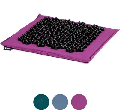 Produktbild von VITAL Akupressur Fußreflexzonenmatte  SOFT aubergine
