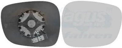 Produktbild von VAN WEZEL Spiegelglas Außenspiegel Rechts für BMW X1 (E84) Konvex Beheizbar 0678838U