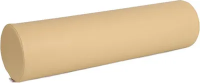 Produktbild von Habys Lagerungsrolle, Vollrolle, Nackenkissen, Lagerungskissen, Nackenrolle, Knierolle für Massage und Therapie, Fitnessrolle, 15x60cm Beige