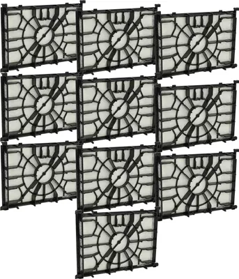 Produktbild von vhbw 10x Motorschutz-Filter kompatibel mit Bosch Moveon BGL35MOV2201, Moveon BGL35MOV2101, Moveon BGL35MON201, Moveon BGL35MON1301 Staubsauger