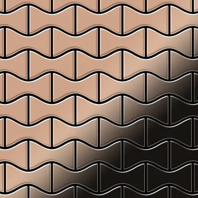 Zdjęcie produktu dla ALLOY Kismet-CM Metalowa mozaika z miedzi walcowana miedziana 0,86 m2