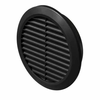 Produktbild von Awenta T42CZ Ø 80 mm schwarz – Lüftungsgitter