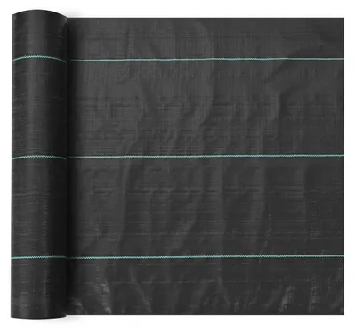 Productafbeelding van Geotextielweefsel, duurzaam, scheurbestendig materiaal, effectieve onkruidbestrijding, legergroen