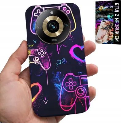 Produktbild von Hülle für Realme 11 Pro – Case für Gamer, mit Gaming-Motiven
