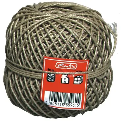 Produktbild von Herlitz string 80m 31/15kg brown