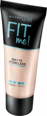 Produktbild von Maybelline Fit Me Matte & Poreless, Röhre, Flüssigkeit, Braun, Caramel, Tief, Mittel, Kühl