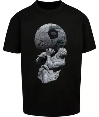 Produktbild von Mister Tee - "Football's Coming Home Play God" T-Shirt für Herren, Übergroß TN2059 (S) (Schwarz)