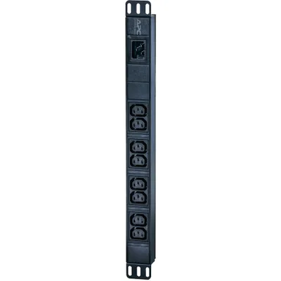 Produktbild von APC by Schneider Electric Easy Basic Rack EPDU1016B PDU - Basis - IEC 60320 C20 - 8 x IEC 60320 C13 - 16 A - 230 V AC Eingang - 208 V AC, 230 V AC Ausgang - 1U - Horizontal/Vertikal/Werkzeuglos - Rackmount