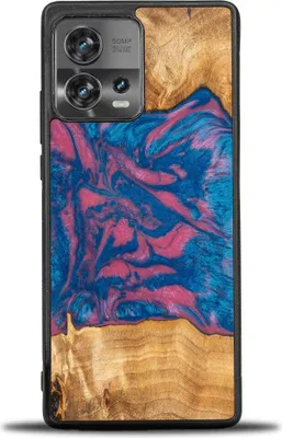 Produktbild von Holzhülle Bewood Unique Neons - Vegas für Motorola Edge 30 Fusion