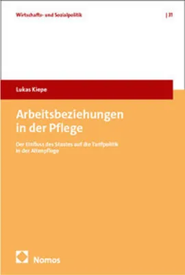 Produktbild von Arbeitsbeziehungen in der Pflege