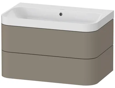 Produktbild von DURAVIT HP4347N9292 WTU m. Happy D.2 Plus, 2 SchK., ohne