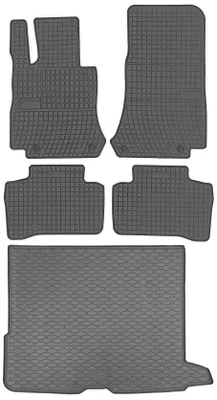 Produktbild von Mercedes GLC X253 SUV von 09.2015-2022 SET - Gummifußmatten + Kofferraummatte