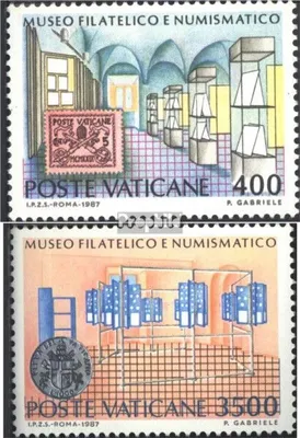 Produktbild von Briefmarken Vatikanstadt 1987 Mi 924-925 (kompl.Ausg.) postfrisch Vatikanisches Museum