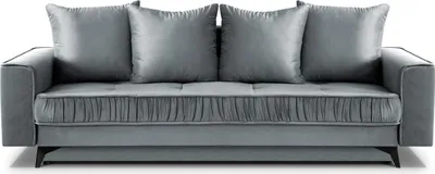 Produktbild von Modernes Schlafsofa Monaco (Grey - Velluto 18)