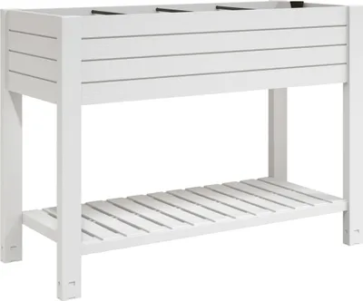 Produktbild von vidaXL Hochbeet Weiß 110x45x79 cm Polypropylen