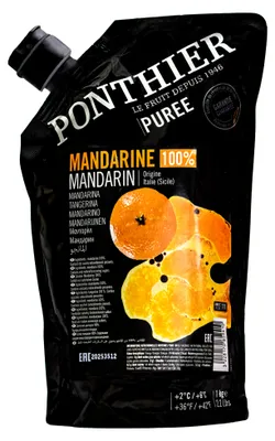 Produktbild von Ponthier MANDARINEN PÜREE Zitrus-Frucht-Püree 1KG