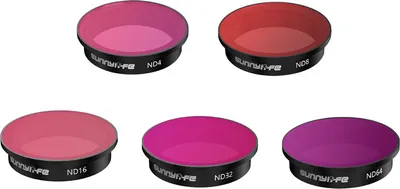 Produktbild von Objektivfilter ND4 + ND8 + ND16 + ND32 + ND64 Filter Zubehör für DJI FPV (ND4+ND8+ND16+ND32+ND64 )