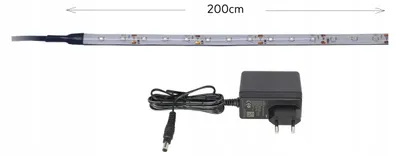 Obrázek produktu pro AQUALED LED pás do skříně 200 cm teplé bílé světlo